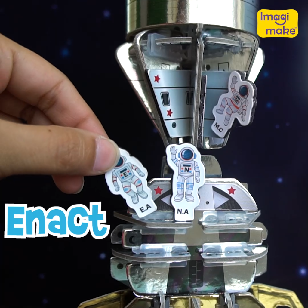 Amazon.com: Imagimake Mapology Man's Journey to Moon | NASA